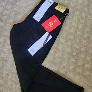 Armani Exchange Men's Slim Fit Five-Pocket Pant In Black